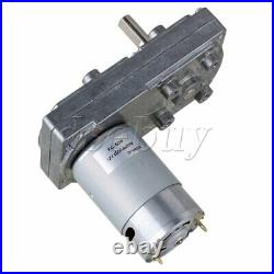 12V 66RPM No-load Speed High Torque Electric Square Gear box Geared Motor