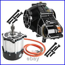 72V 1500W Brushless Differential Motor With 16T Gear Box For Go Kart Quad Buggy