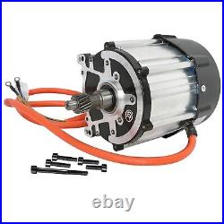 72v 1500w Electric Motor Differential Gear Box Electric Go Kart Buggy Dolly Quad