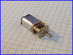 80PCS Micro Speed Reduction Gear Motor with Metal Gear box Wheel DC 6V 300RPM