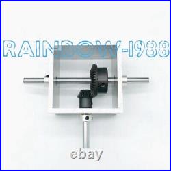 90° right angle drive reversing umbrella gearbox 12 corner reducer 8mm shaft