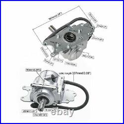 ATV Reverse Rear axle Gear Box Assy drive by shaft Reverse gear transfer case