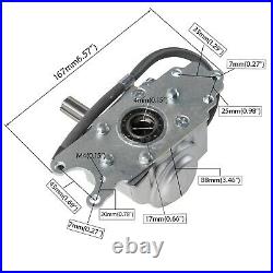 ATV Reverse Rear axle Gear Box Assy drive by shaft Reverse gear transfer case YW