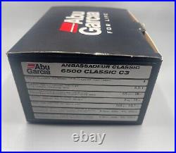 BRAND NEW IN THE BOX Abu Garcia Ambassadeur Classic 6500 C3 Reel? NEW