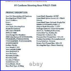 Cardone Reman Steering Gear P/N27-7569