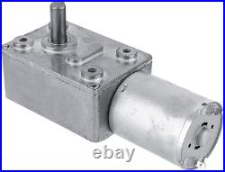 DC 12V Gear Box Reversible High Torque Turbo Worm Reduction Electric Motor