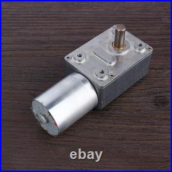 DC 12V Gear Box Reversible High Torque Turbo Worm Reduction Electric Motor