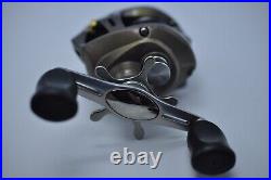 Daiwa Alphas 103L Purple Left Handle 5.81 Gear BaitCasting Reel Very Good WithBox