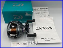 Daiwa Tatula SV TW 8.1R Baitcast Reel Right Handle Gear 8.01 WithBox Excellent++