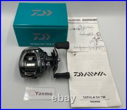 Daiwa Tatula SV TW 8.1R Baitcast Reel Right Handle Gear 8.01 WithBox Excellent+