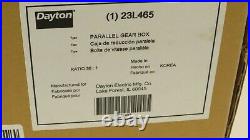 Dayton Continuous Speed Reducer Gear Box Nominal Ratio 361 23l465