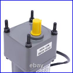 Gear Box Motor AC110V High Torque Electric Power Variable Speed Controller 110K