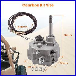 Go Kart Forward Reverse Metal Gear box Fits For 2HP-13HP Engine 4 Stroke Gearbox