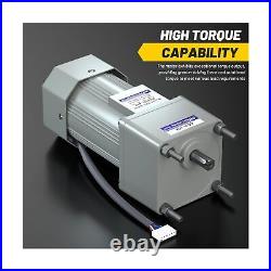 High Torque AC Motor + Speed Controller + Gear Box, 250W Single Phase Electri