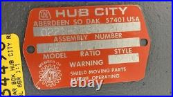 Hub City 0221-05346-206 Reversing Gear Box Model 66R Ratio 11 Style LRBC