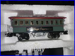 Lemax Village Express Reversing #04549 Christmas Train 2007 Lights and sounds