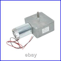 Low Speed 12V 24V High Torque Reversible Worm Gear-box Motor for Grill Motor