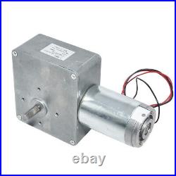 Low Speed 12V 24V High Torque Reversible Worm Gear-box Motor for Grill Motor