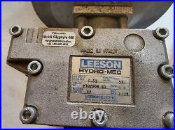 Marathon 1/3 HP 1 PHASE 1725 RPM with Leeson Hydro Mec Approx. 18.51 Gear Box
