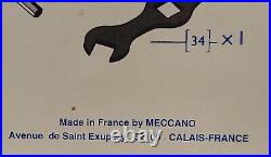 Meccano Erector Set #032231 Powerful 6V Motor Kit WithGears & Forward/Reverse Swit