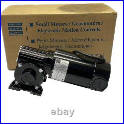 NEW IN BOX Bodine Electric 1/8 HP 130VDC 201 125 RPM Gear Motor 33A5BEPM-5F