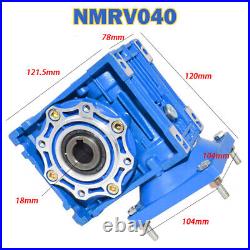 NMRV 025 030 040 Worm Gear Box 511001 Reduction Stepper Motor Speed Reduce