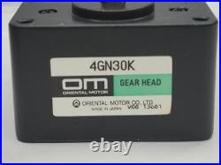 Oriental Motor 4GN30K Gear Head NEW OPEN BOX 30 Days Warranty Expedited Shipping