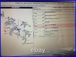PEUGEOT 406 605 607 806 Boxer Expert BVM ML5T gear box reverse selector fork