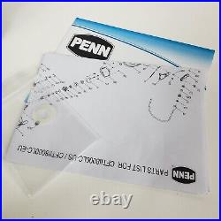 Penn Conflict II 8000 LongCast / Spinning Fishing Reel CFTII8000LC NEW OPEN BOX