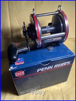 Penn Special Senator 4/0 113H Fishing Reel Graphite Frame withBox HT-100 Very Nice