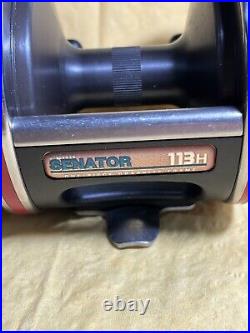 Penn Special Senator 4/0 113H Fishing Reel Graphite Frame withBox HT-100 Very Nice