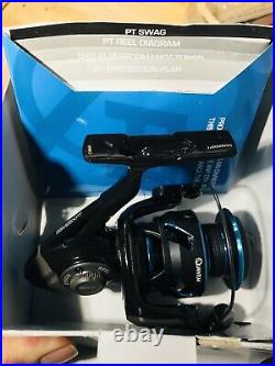 Quantum PT Inshore Smoke S3 Size 25 Spinning Reel SSM25XPT withBox & Papers