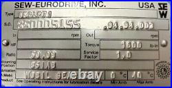 SEW-EURODRIVE S52LP71. Speed Reducing Gear Box. (501 RATIO)