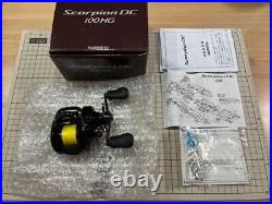Shimano 17 Scorpion DC 100HG Right Baitcasting Reel Gear 7.21 withbox in stock