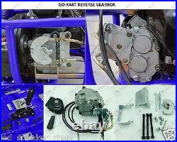 Universal Go Kart Forward Reverse Gear Box For 3/4 TAV2 30 40 41 12T 10T #35